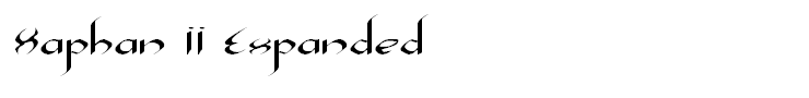 Xaphan II Expanded