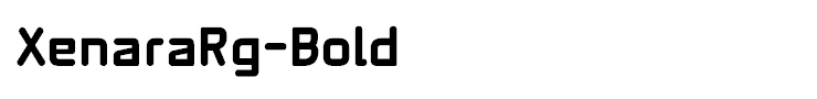 XenaraRg-Bold