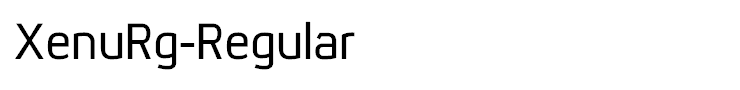XenuRg-Regular