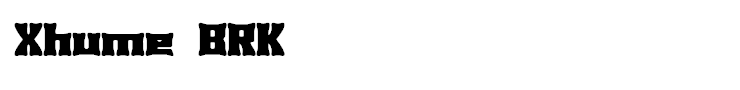 Xhume BRK