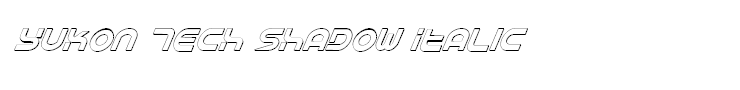 Yukon Tech Shadow Italic