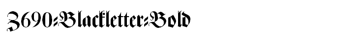 Z690-Blackletter-Bold
