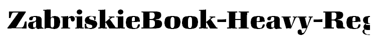ZabriskieBook-Heavy-Regular
