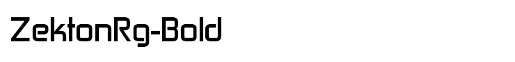 ZektonRg-Bold