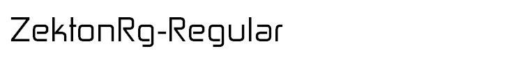 ZektonRg-Regular
