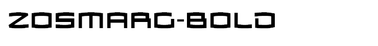 ZosmaRg-Bold